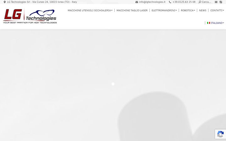 Screenshot of lgtechnologies.it