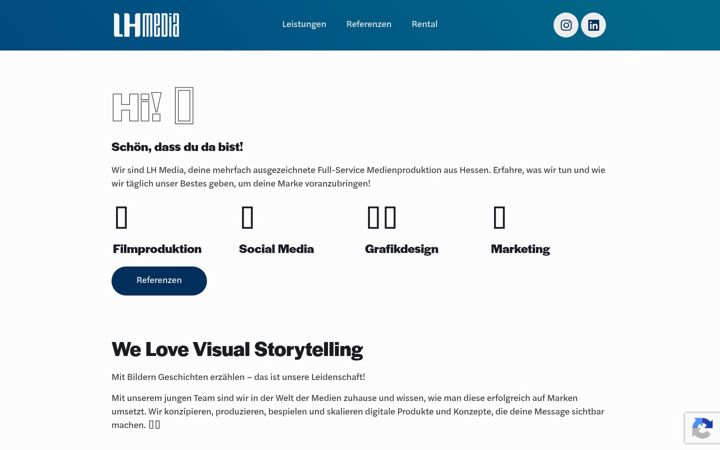 Screenshot of lh-media.eu