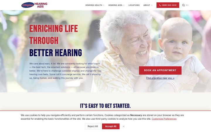 Screenshot of lhac.com