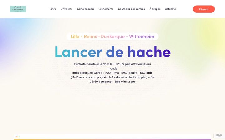 Screenshot of lhache-prise.fr