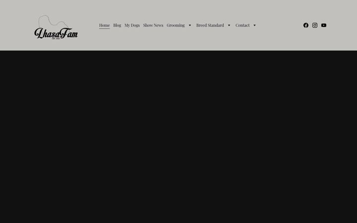 Screenshot of lhasafam.com