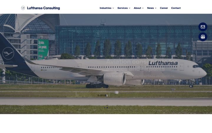 Screenshot of lhconsulting.com