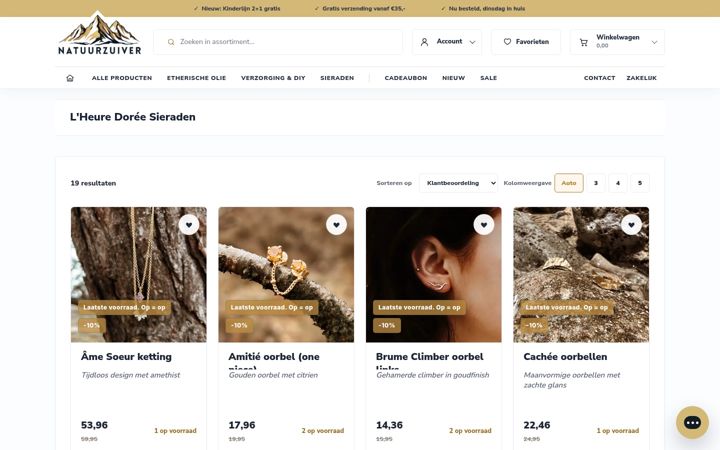 Screenshot of lheure-doree.com