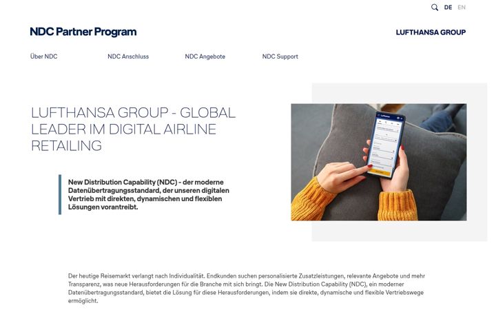 Screenshot of lhgroupairlines.com