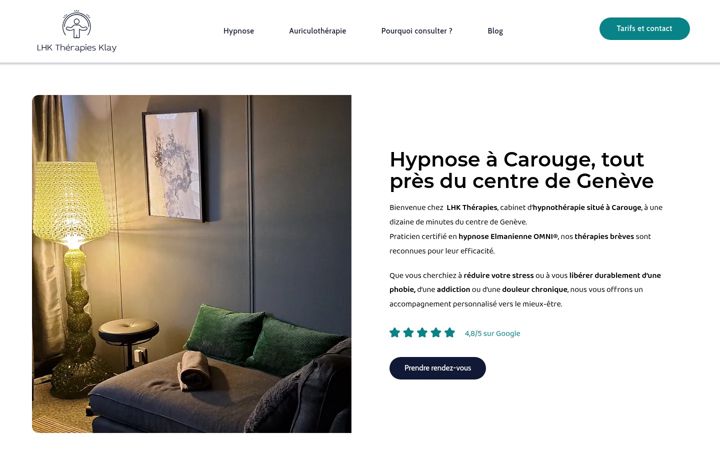 Screenshot von lhktherapies.ch