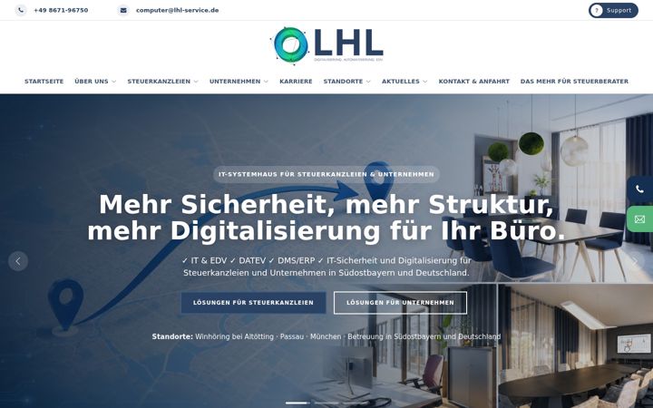 Screenshot of lhl-service.de