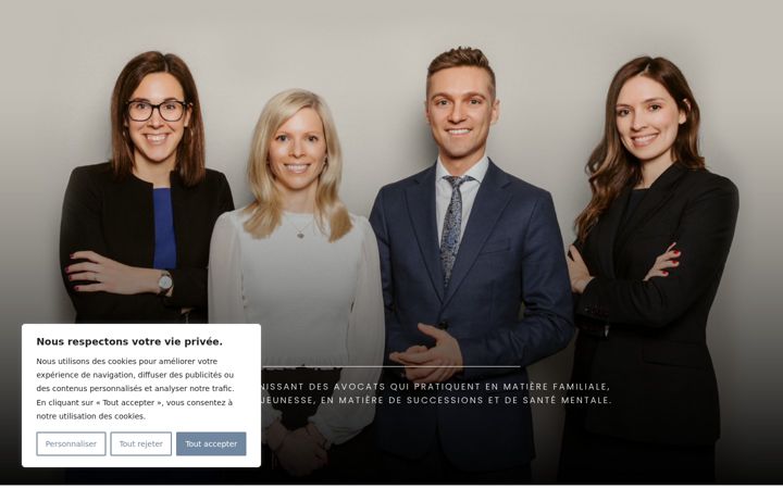 Screenshot of lhlavocats.ca