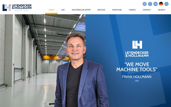 Screenshot of lhmachine.com
