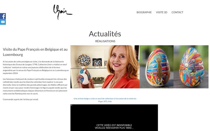 Screenshot of lhoir.eu