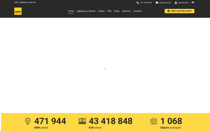 Screenshot of lhouse.eu