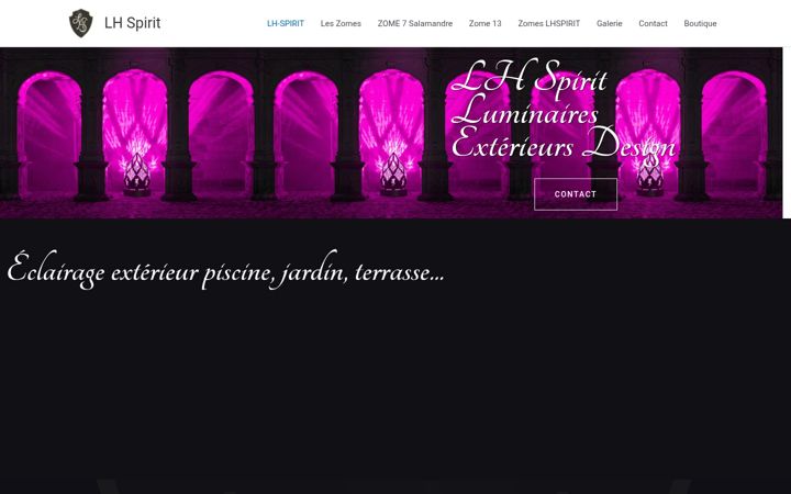 Screenshot of lhspirit.com
