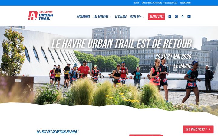Screenshot of lhut.fr