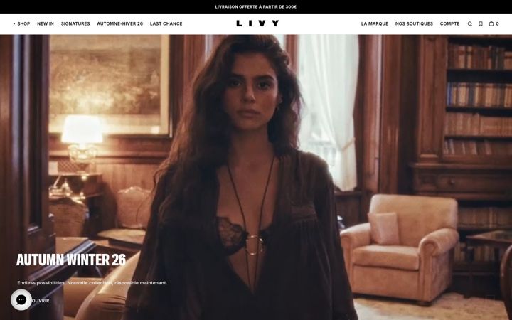 Screenshot of li-vy.com