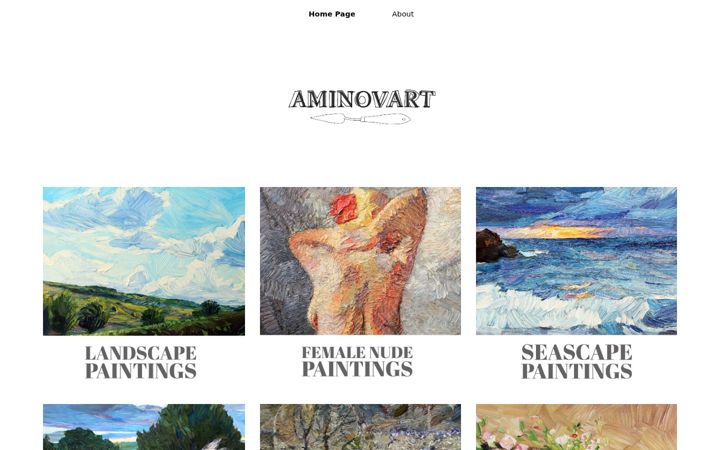 Screenshot of liaaminov.com