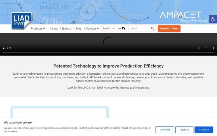 Screenshot of liadsmart.com