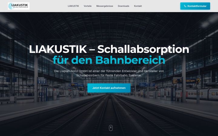 Screenshot of liakustik.de