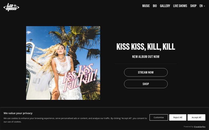 Screenshot of liamoss.eu