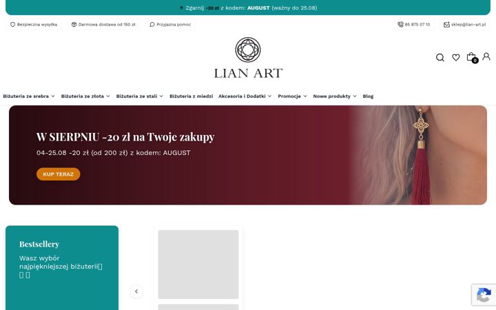 Screenshot of lian-art.pl