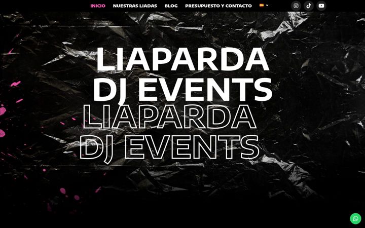 Screenshot of liaparda.com