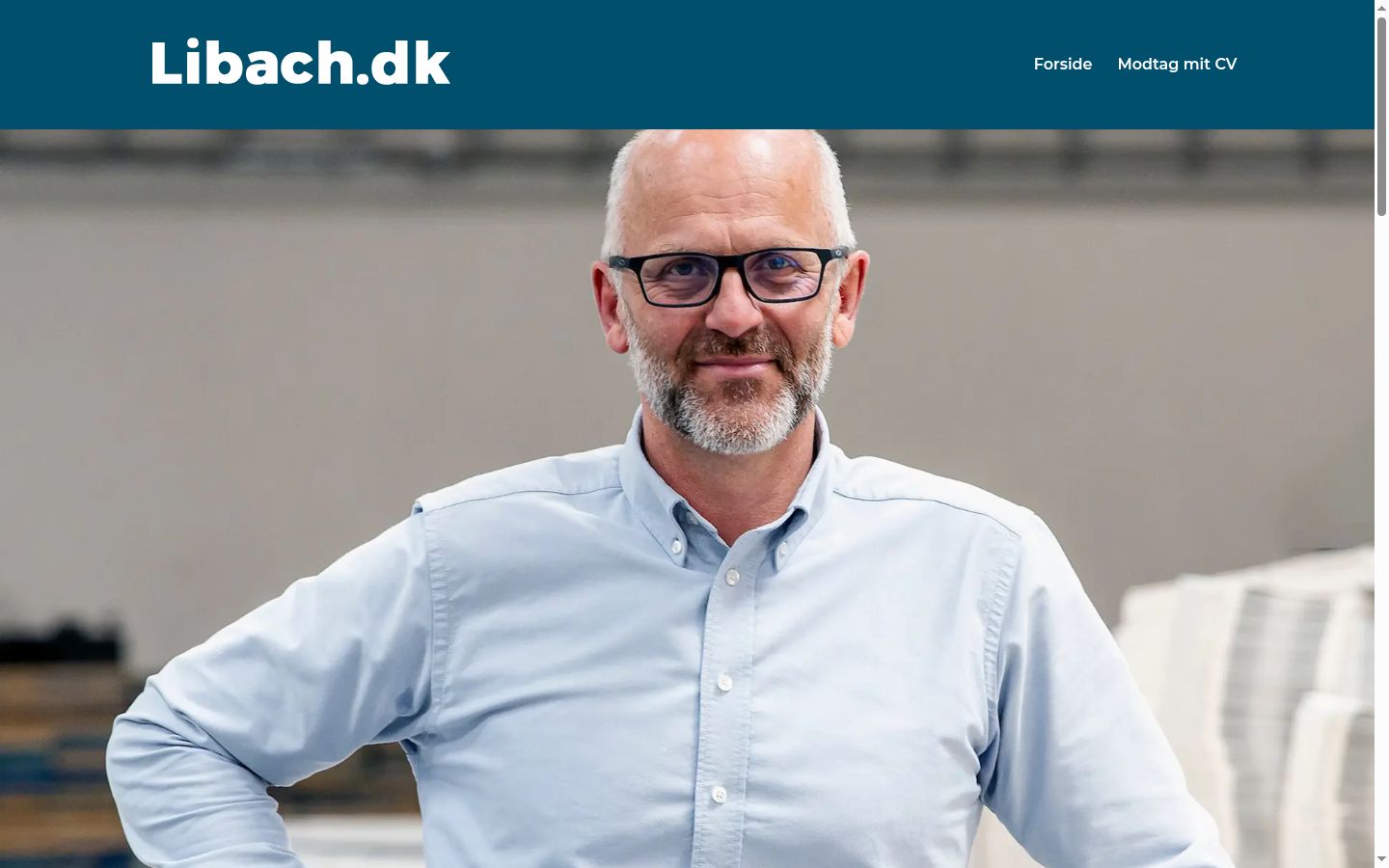Skærmbillede af samtykkebanneret, som det blev vist før nogen interaktion