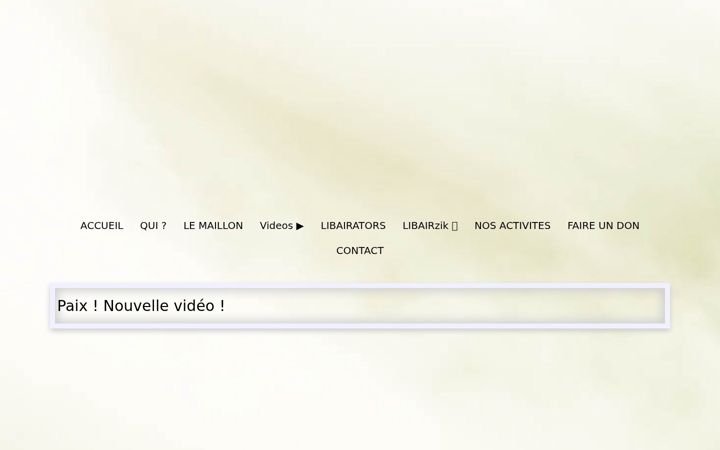 Screenshot of libairte.org