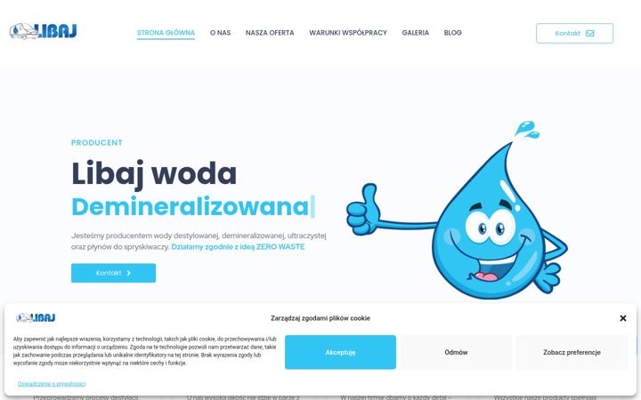 Screenshot of libaj.pl