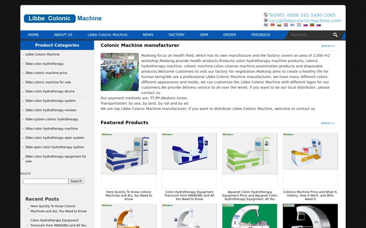 Screenshot of libbecolonicmachine.com