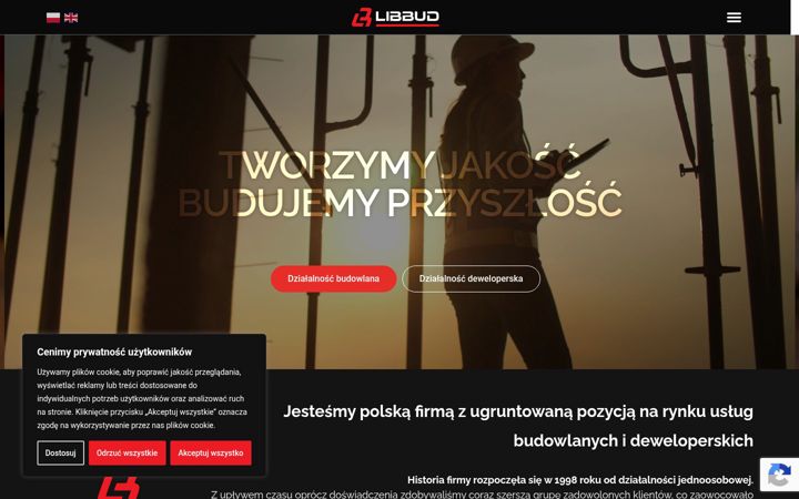 Screenshot of libbud.pl