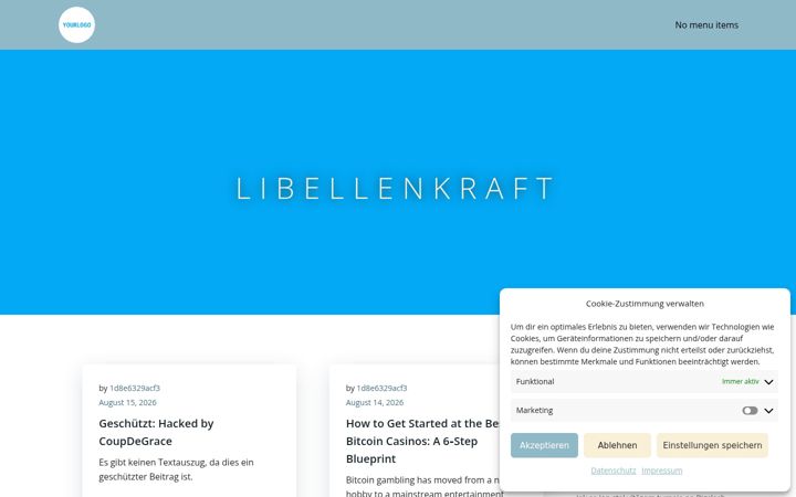 Screenshot of libellenkraft.de