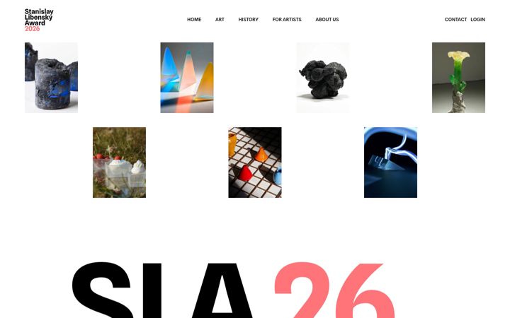Screenshot of libenskyaward.org
