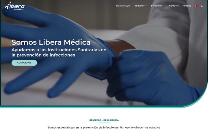 Screenshot of liberamedica.com