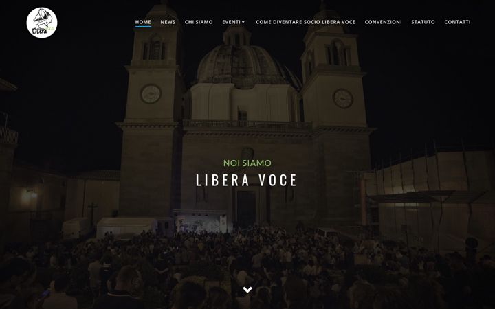Screenshot of liberavoce.it