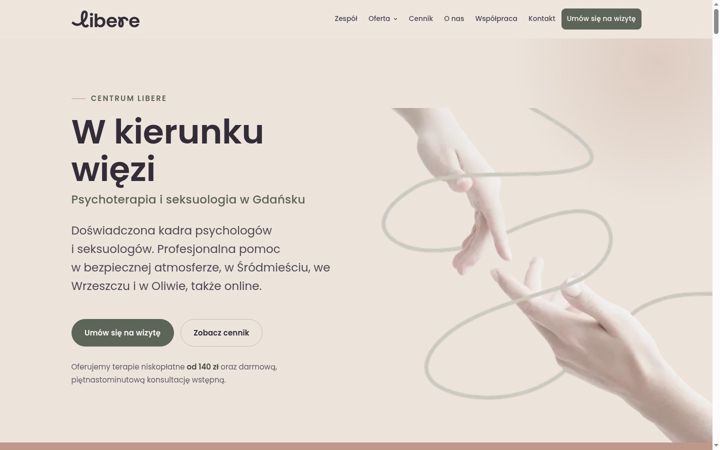 Screenshot of libere.pl