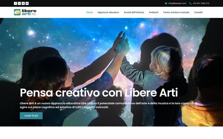 Screenshot of liberearti.com