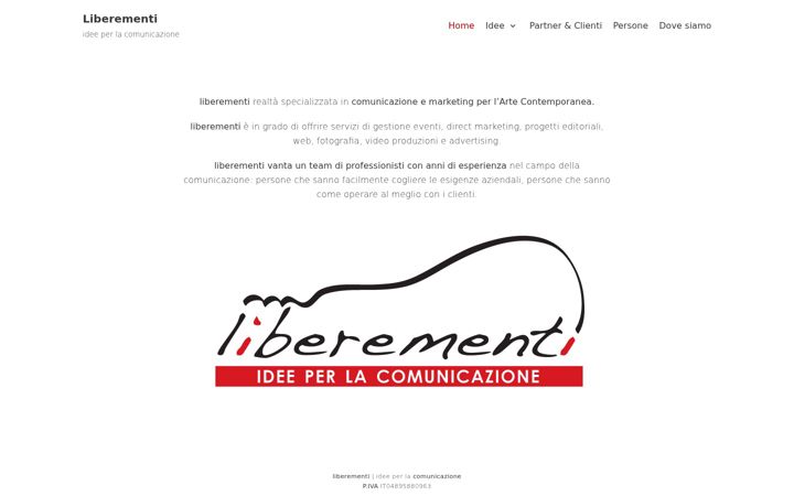 Screenshot of liberementi.it