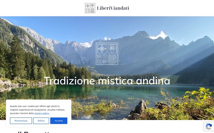 Screenshot of liberiviandanti.it