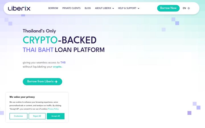 Screenshot of liberix.com