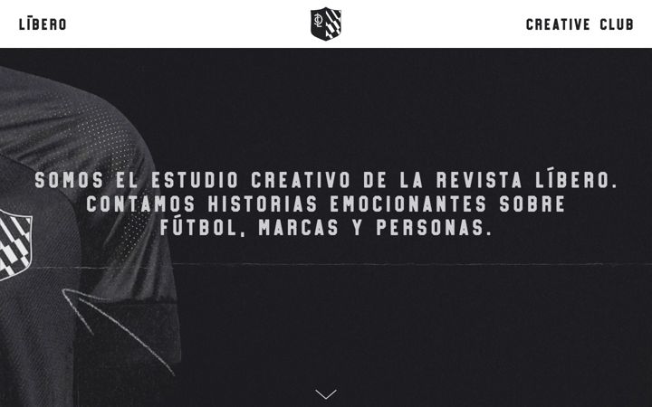 Snímek obrazovky liberocreativeclub.com