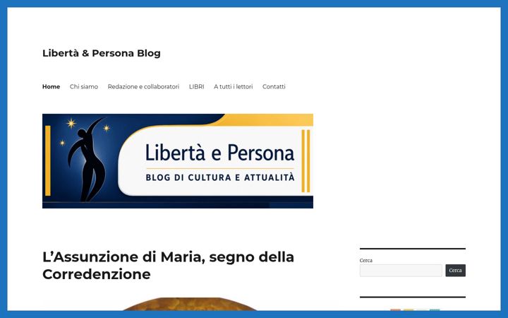 Screenshot of libertaepersona.org