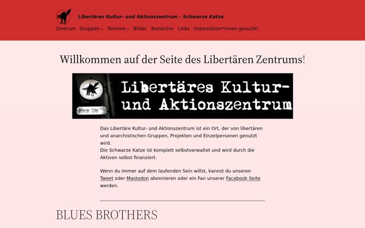 Screenshot of libertaereszentrum.de