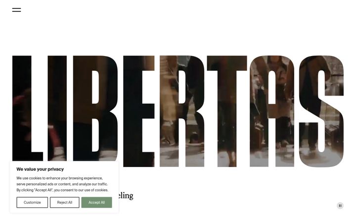 Screenshot of libertasfunding.com
