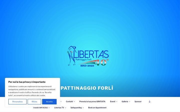 Screenshot of libertaspattinaggioforli.it