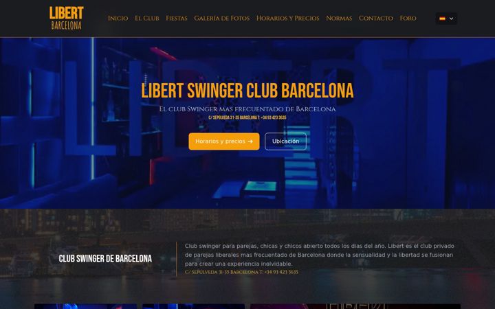 Screenshot of libertbcn.com