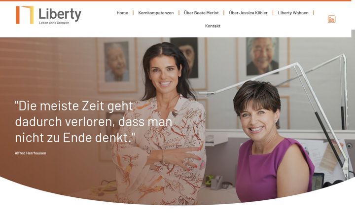 Screenshot of liberty-leben.de