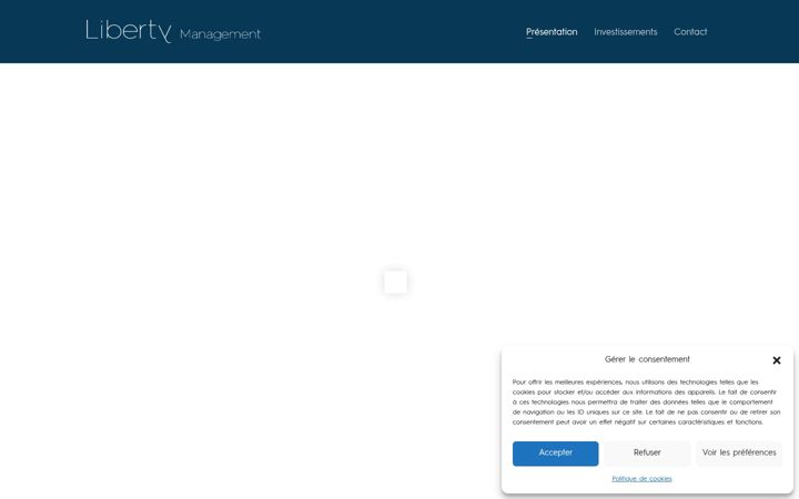 Screenshot of liberty-management.com