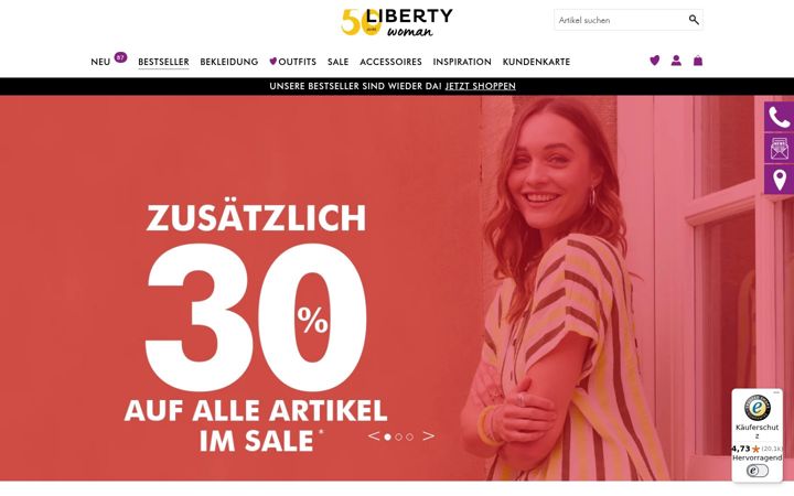 Screenshot of liberty-woman.com
