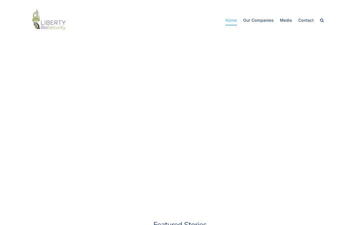 Screenshot of libertybiosecurity.com