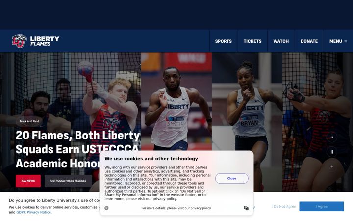 Screenshot of libertyflames.com