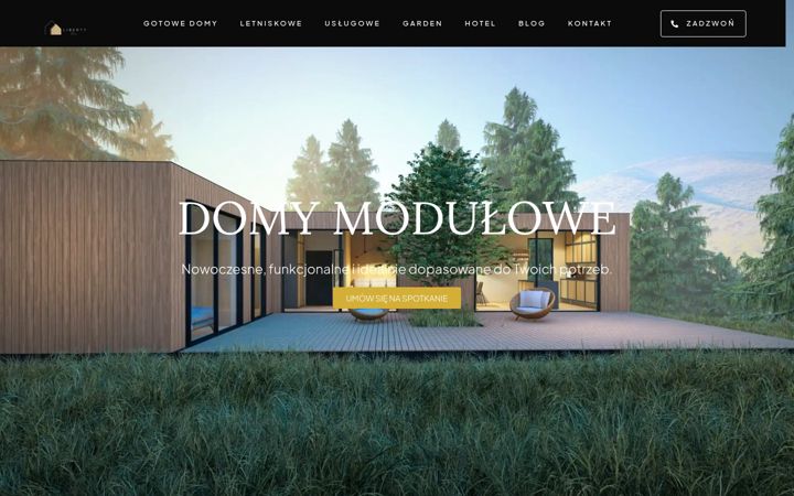 Kuvakaappaus sivustosta libertyhome.pl