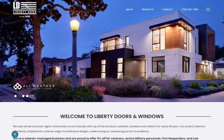 Screenshot of libertyopenings.com